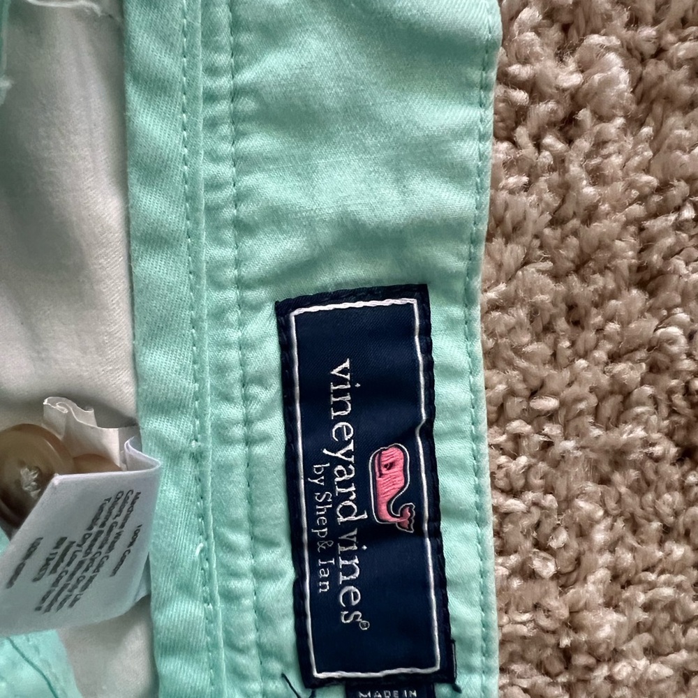 Vineyard Vines Kids Mint Green Shorts